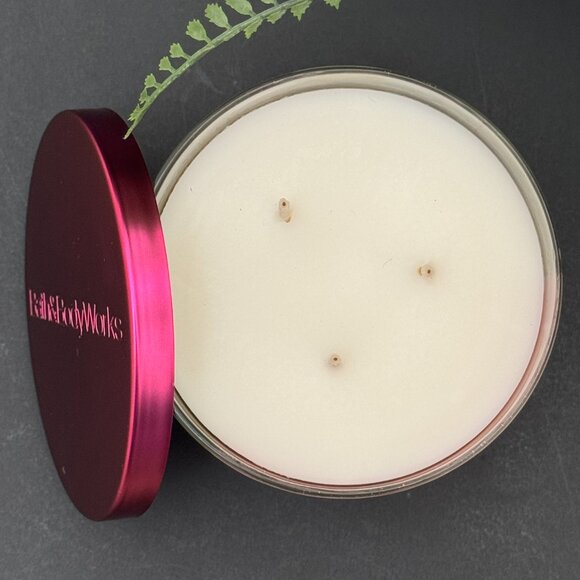 BBW Perfect in Pink Bath & Body Works 3 Wick Candle - Picture 6 of 10